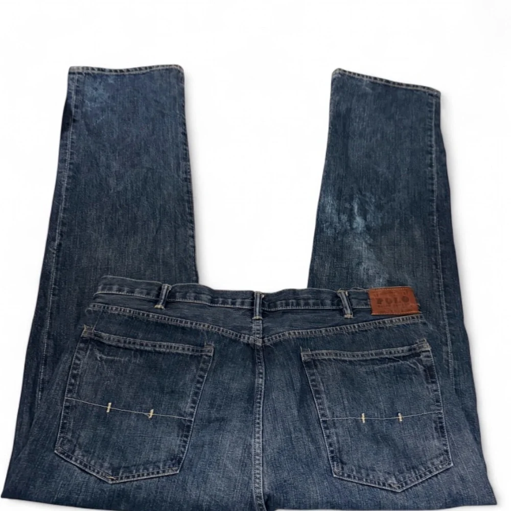 Polo Ralph Lauren 44T/36 Men’s Y2K Dark Wash Straight Leg Jeans RL Logo